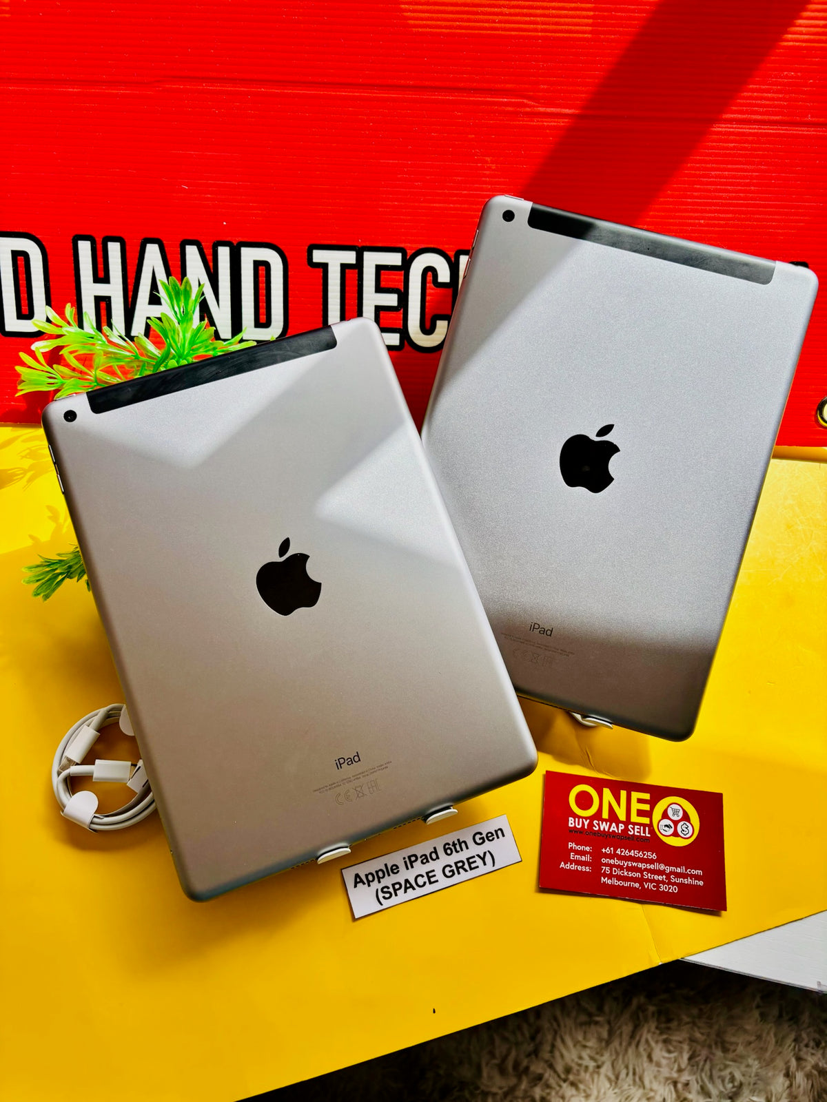Apple iPad 6th Gen (9.7") Wifi Only!! | 128GB | Unlocked | Warranty