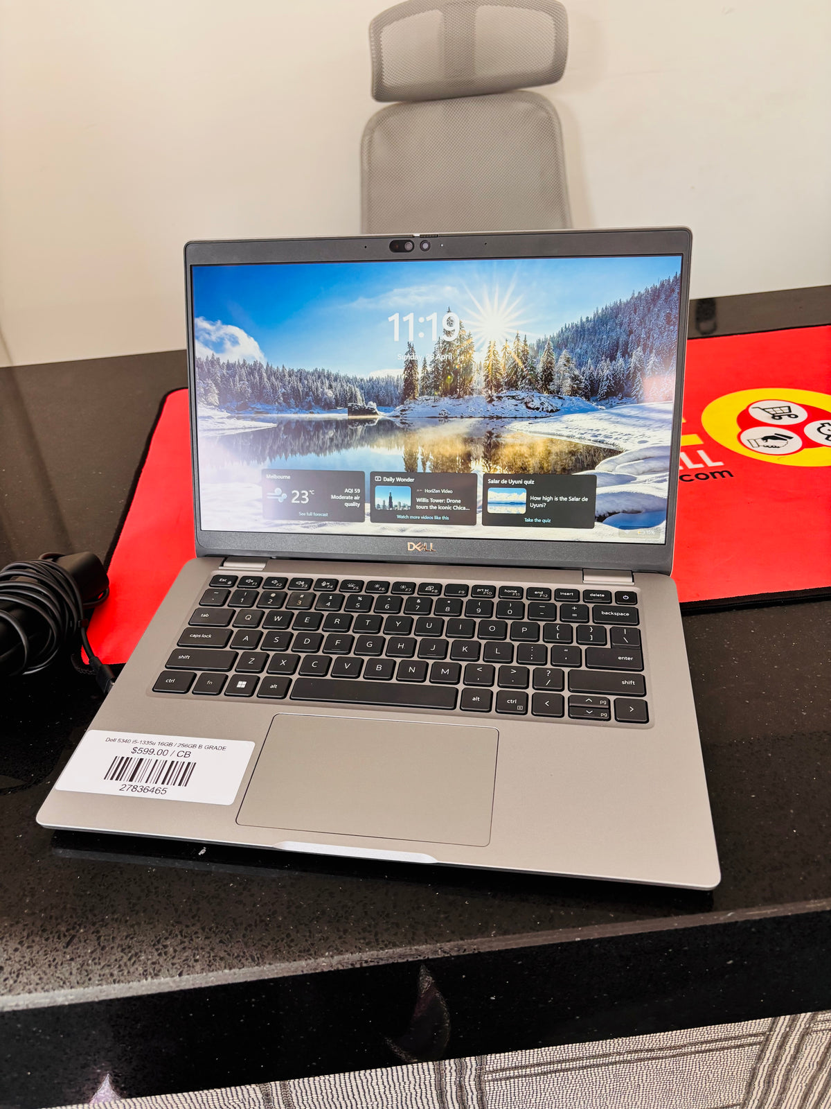 Dell Latitude 5330, Intel core i5-1254u, 16GB RAM, 256GB storage, Non-touch