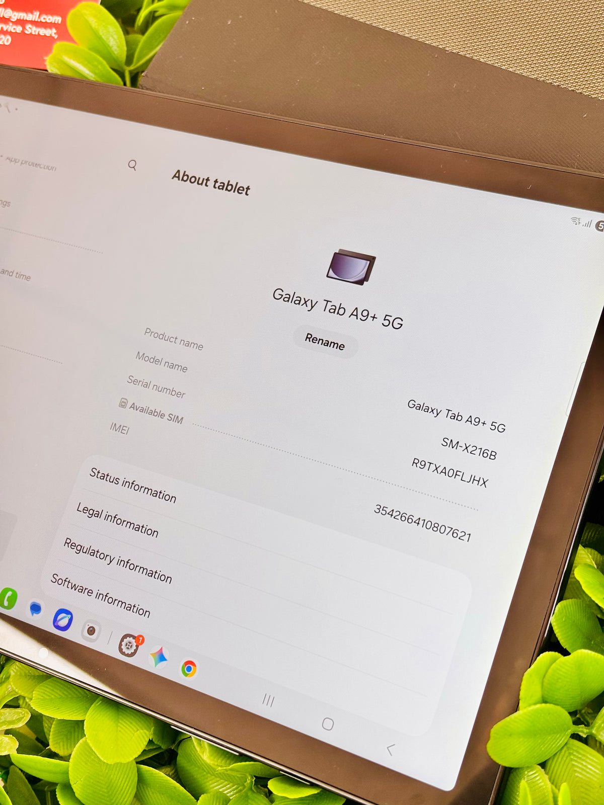 Samsung Galaxy Tab A9 Plus Wifi - 64GB SM-X210