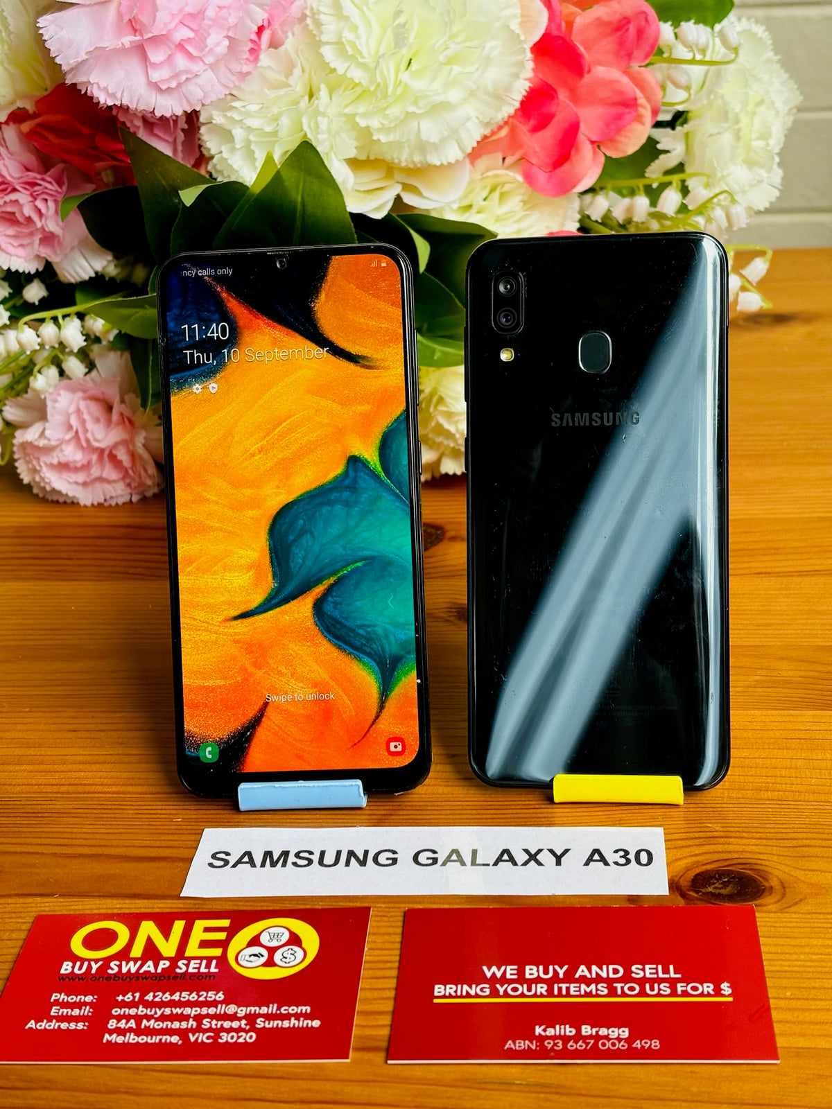 SAMSUNG Galaxy A30 3GB/32GB, 4G LTE Unlocked