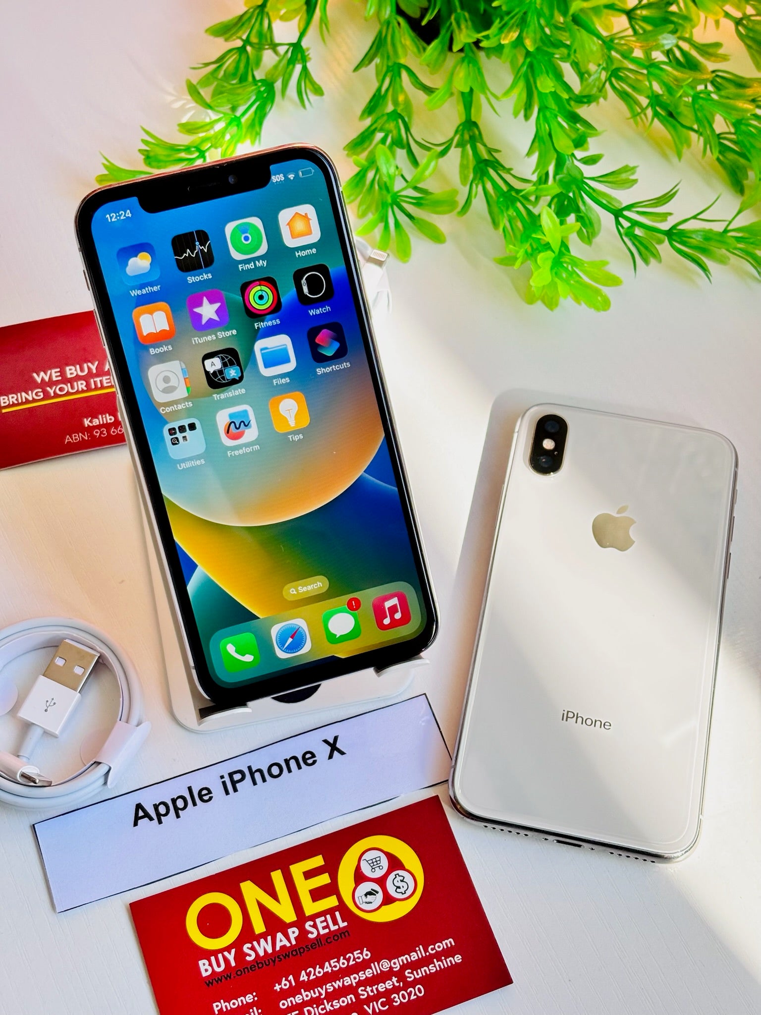 Apple iPhone X  64GB Unlocked Smartphone