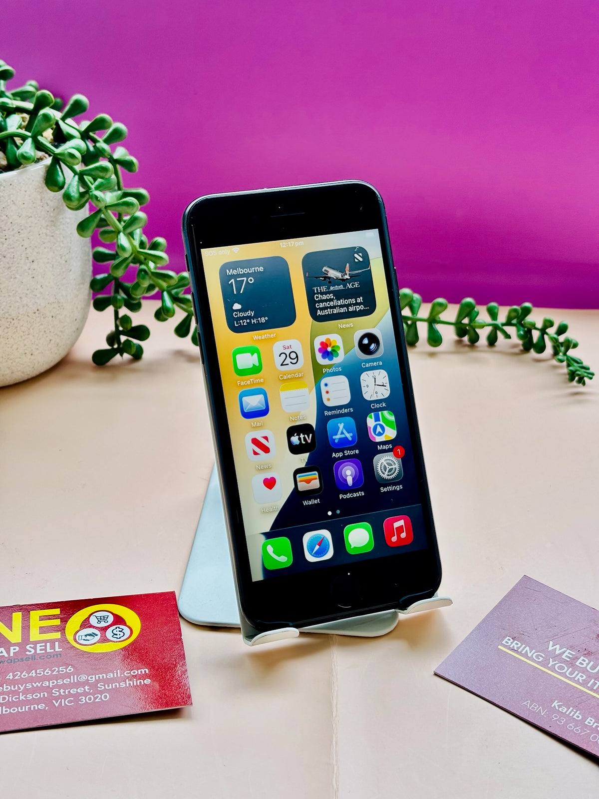 Apple iPhone SE 2022 (3rd gen), 64GB, 5G network Unlocked