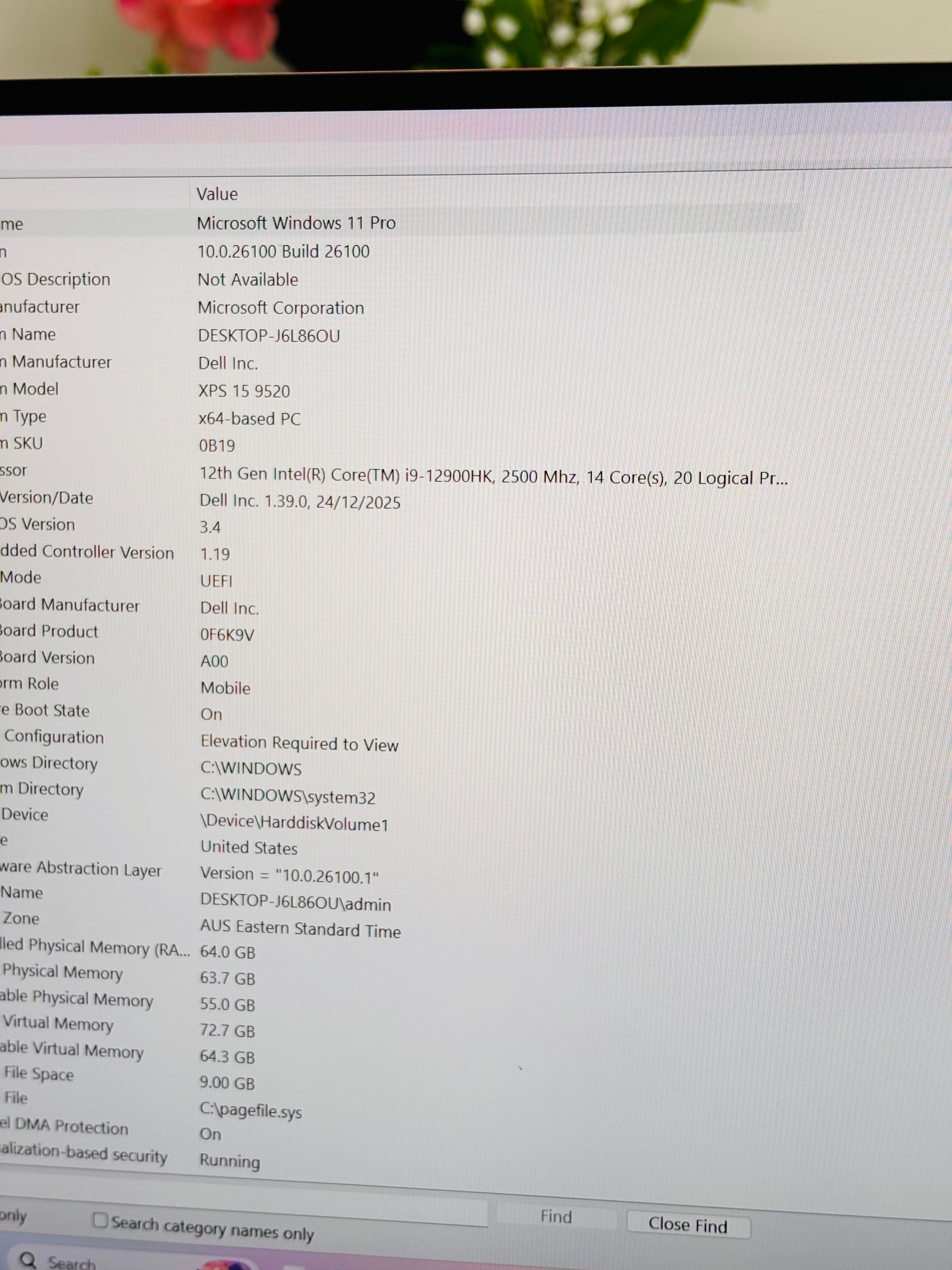 DELL XPS 15 9520 i9-12900HK 64GB DDR5 RAM 1TB RTX 3050 Ti