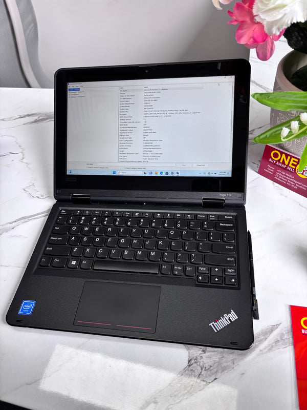 Lenovo ThinkPad Yoga 11e 5th Gen 128GB/4GB Touch with Pen, Box Included