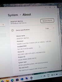 HP EliteBook x360 1030 G3 Notebook