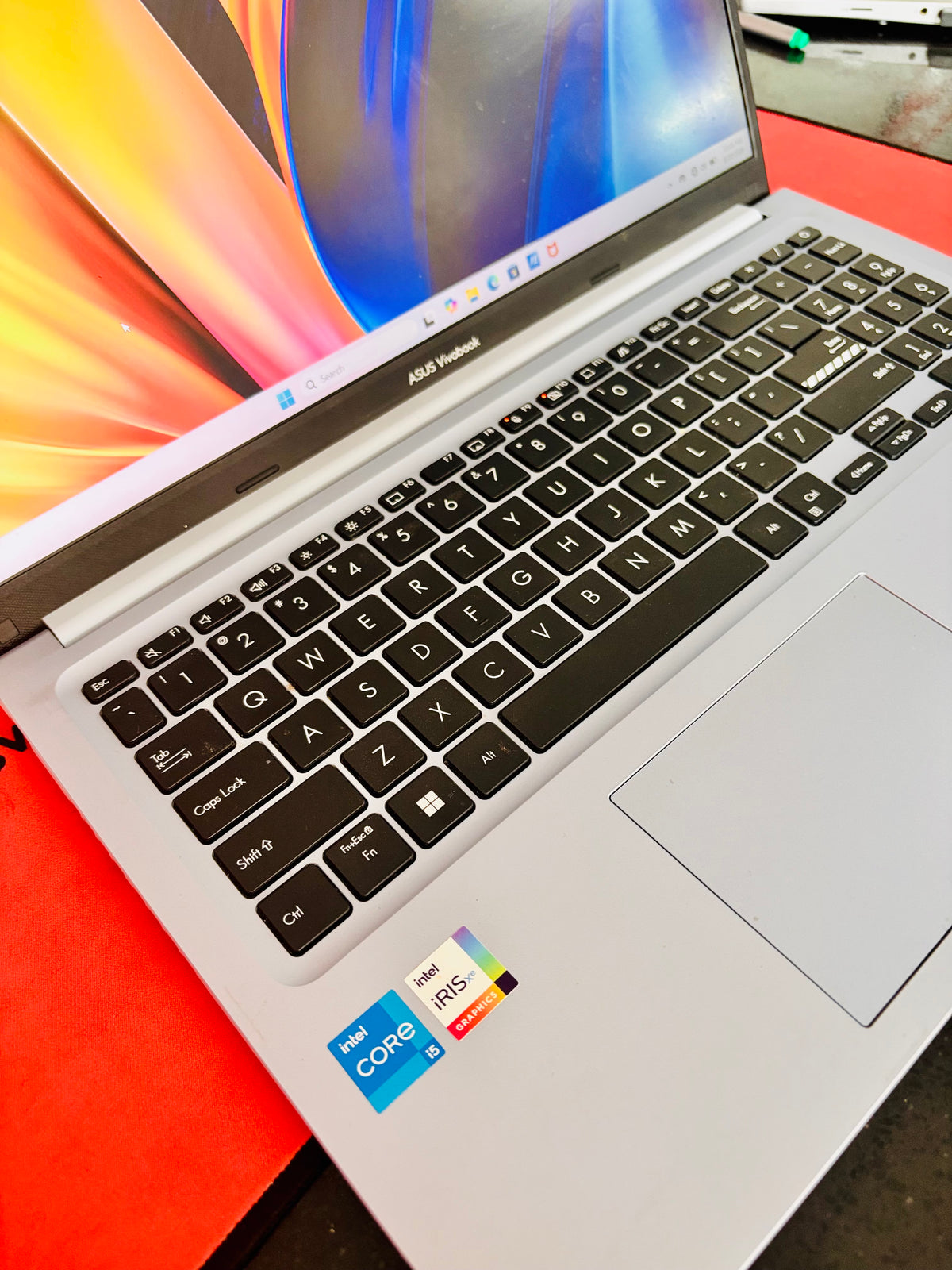 ASUS VivoBook X1502ZA, Core i5-12th gen, 16GB/512GB DDR4, Batt 50%