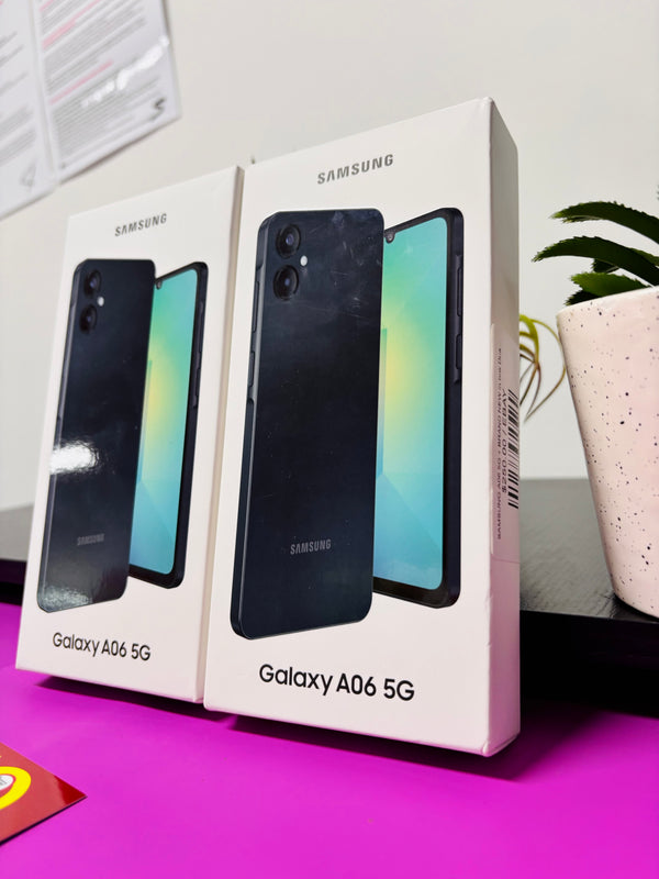 SAMSUNG A06 5G + BRAND NEW in box Dual Sim 6GB/128GB