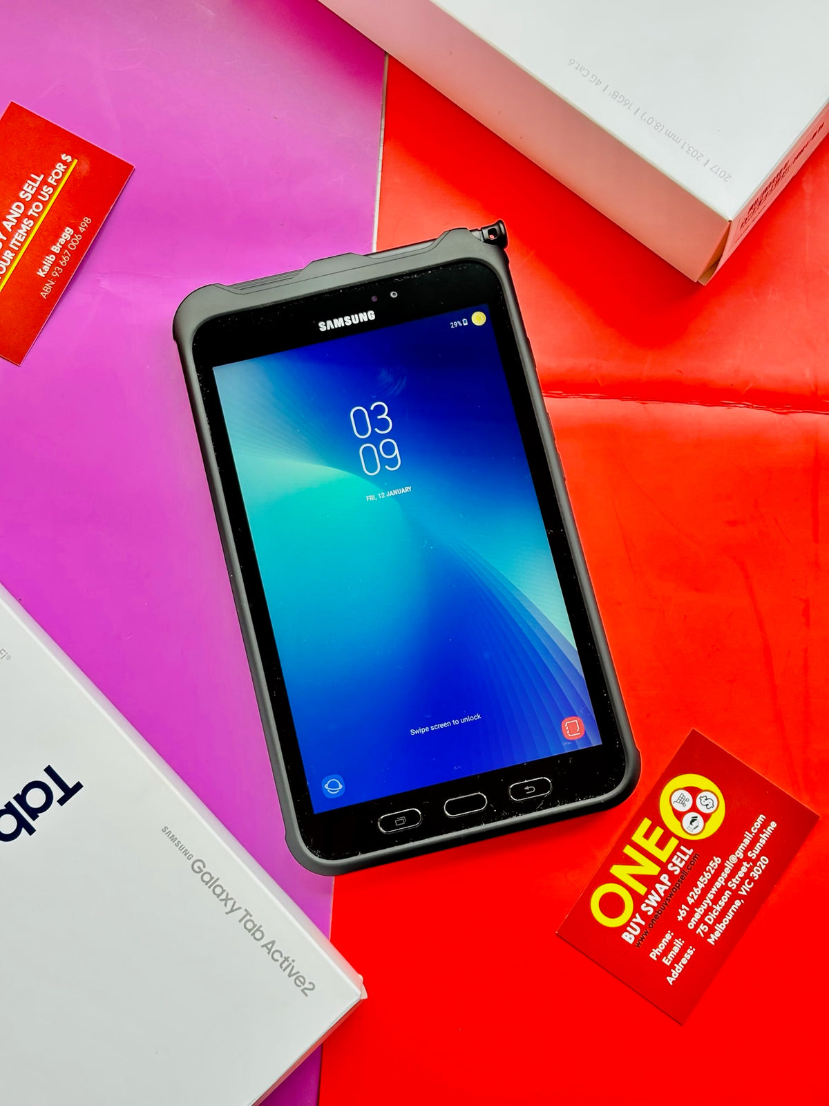 Samsung Galaxy Tab Active 2 16GB WiFi Cellular