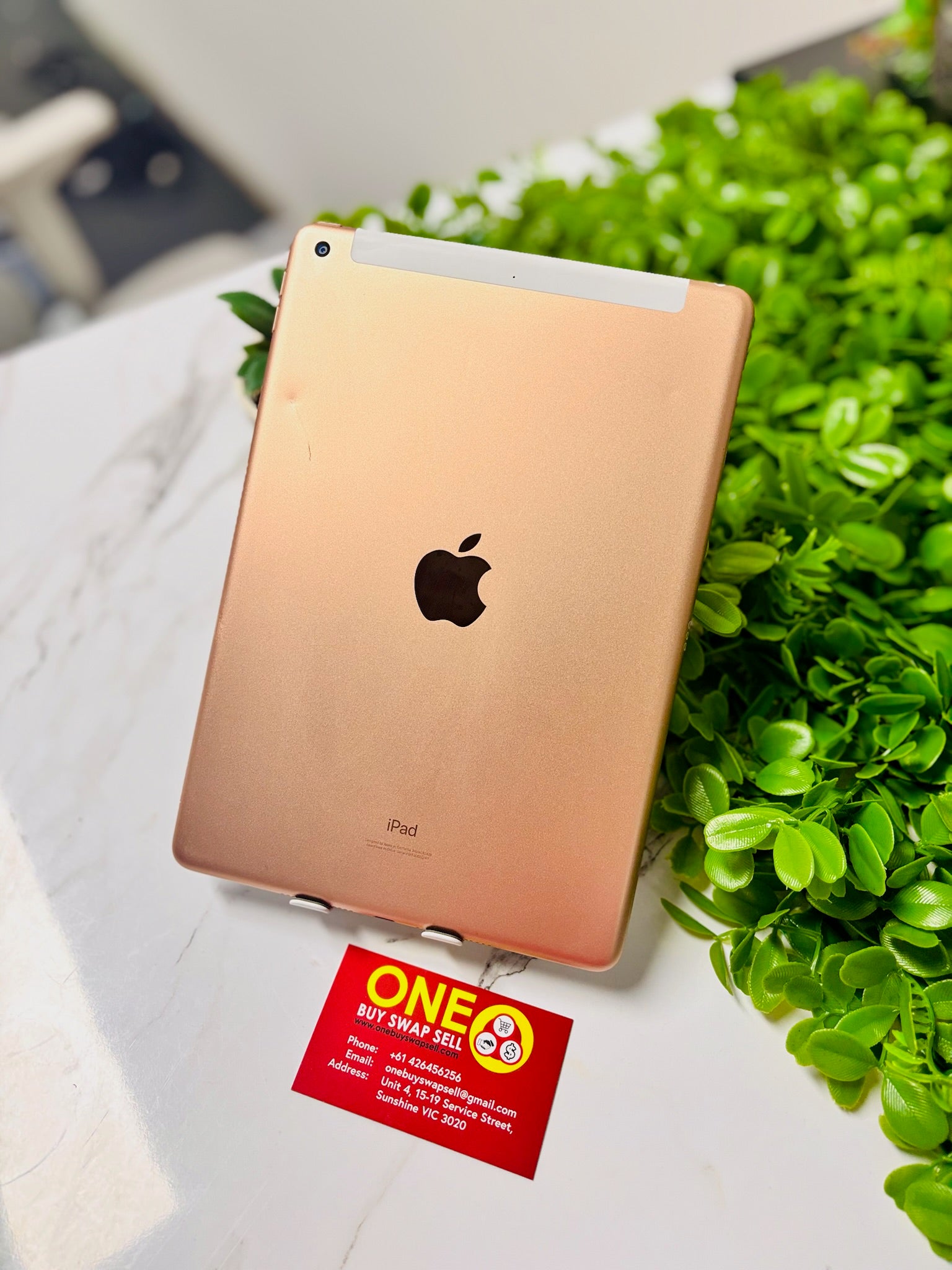 iPad 8th Gen 128GB Wifi + Cellular Rose Gold