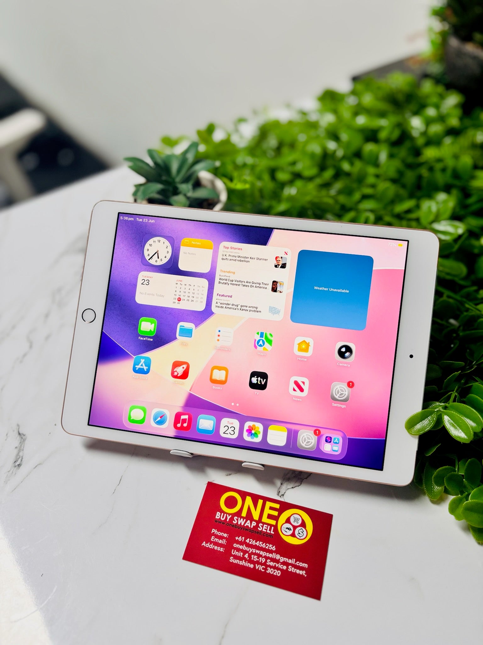 iPad 8th Gen 128GB Wifi + Cellular Rose Gold