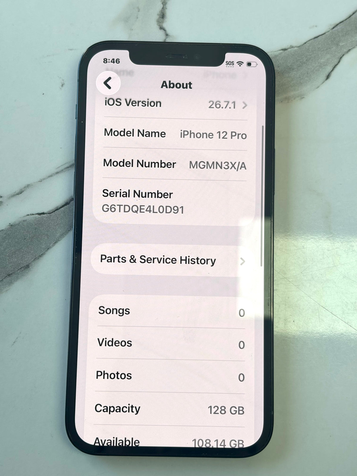 Apple iPhone 12 Pro 5G 128GB, 78% BH