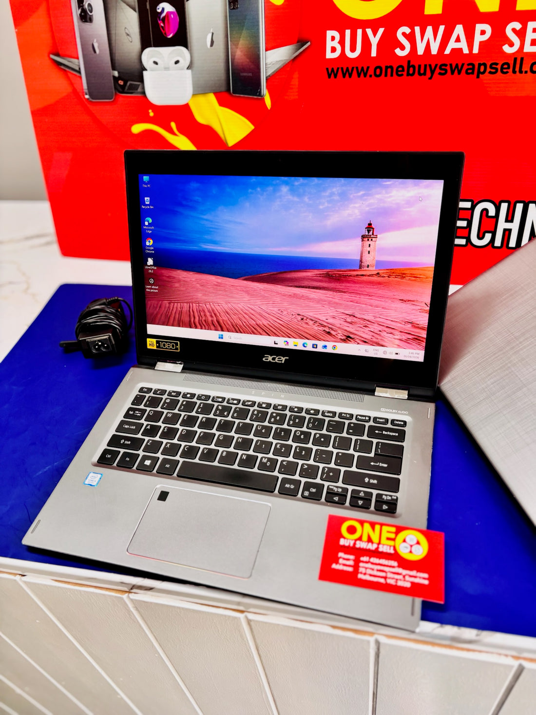 ACER Spin 5 Touchscreen, Intel core-i5 8th gen, 8GB/256GB