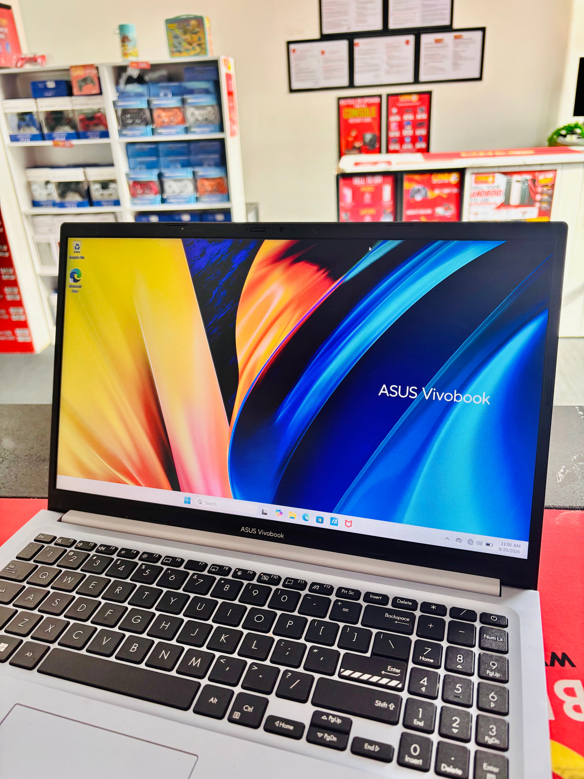 ASUS VivoBook X1502ZA, Core i5-12th gen, 16GB/512GB DDR4, Batt 50%