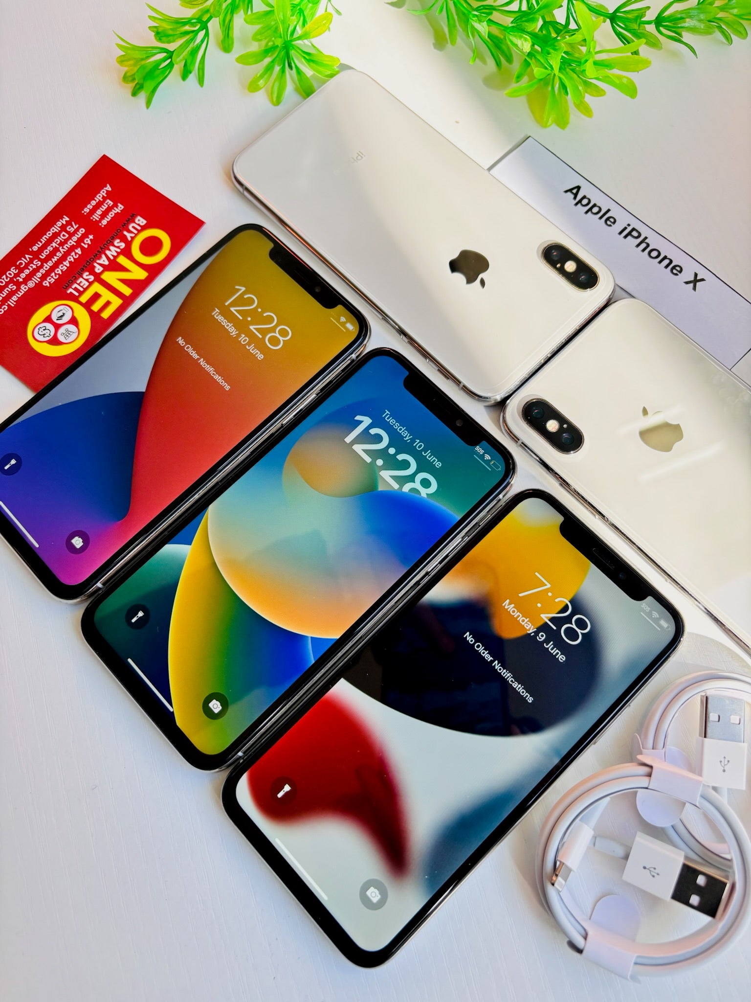 Apple iPhone X  64GB Unlocked Smartphone