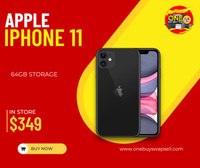 Apple iPhone 11 64GB Unlocked Smartphone