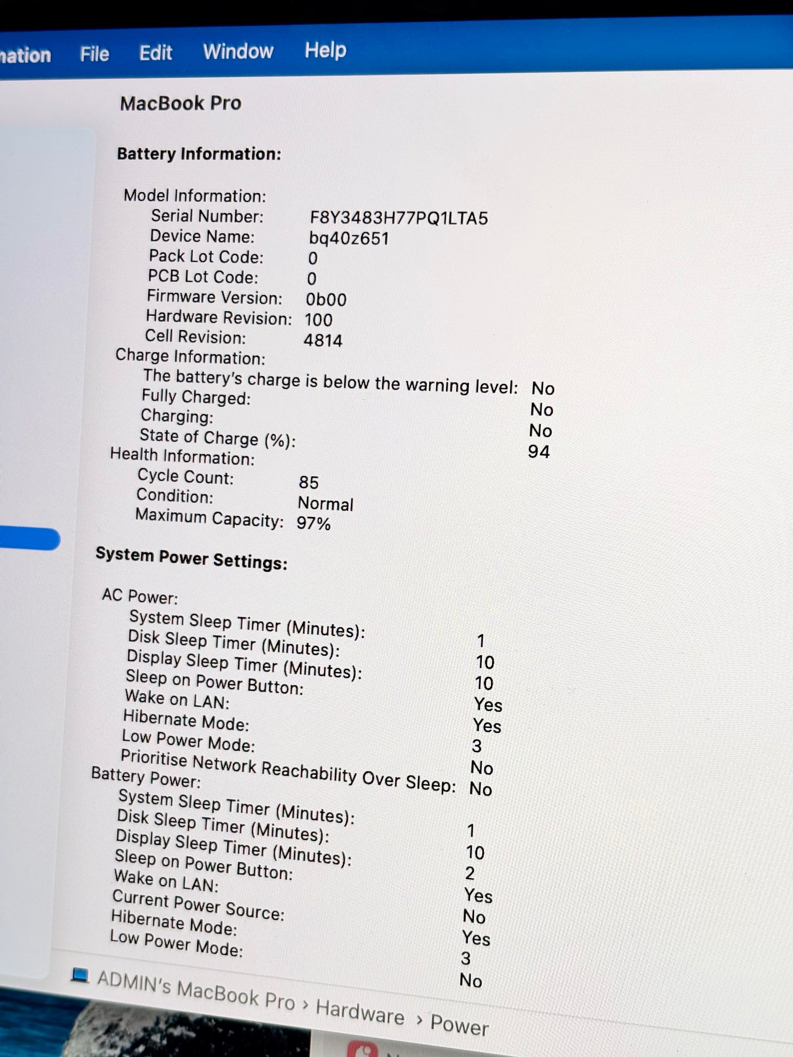 Apple MacBook Pro 14" (2023) M3 Chip, 8GB RAM 512GB storage
