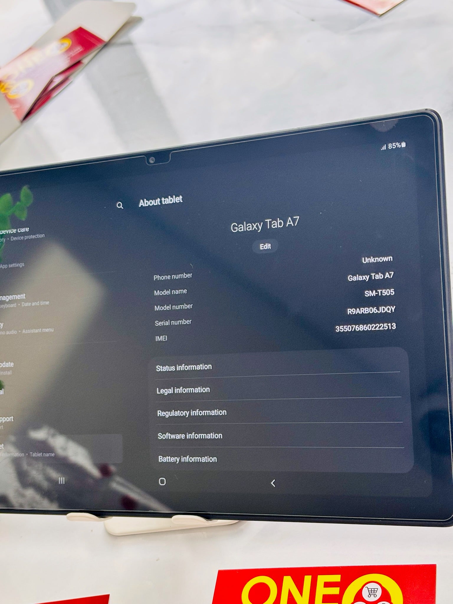 Samsung Galaxy Tab A 10.1inch (2019), 32GB, 4G Cellular + Wifi