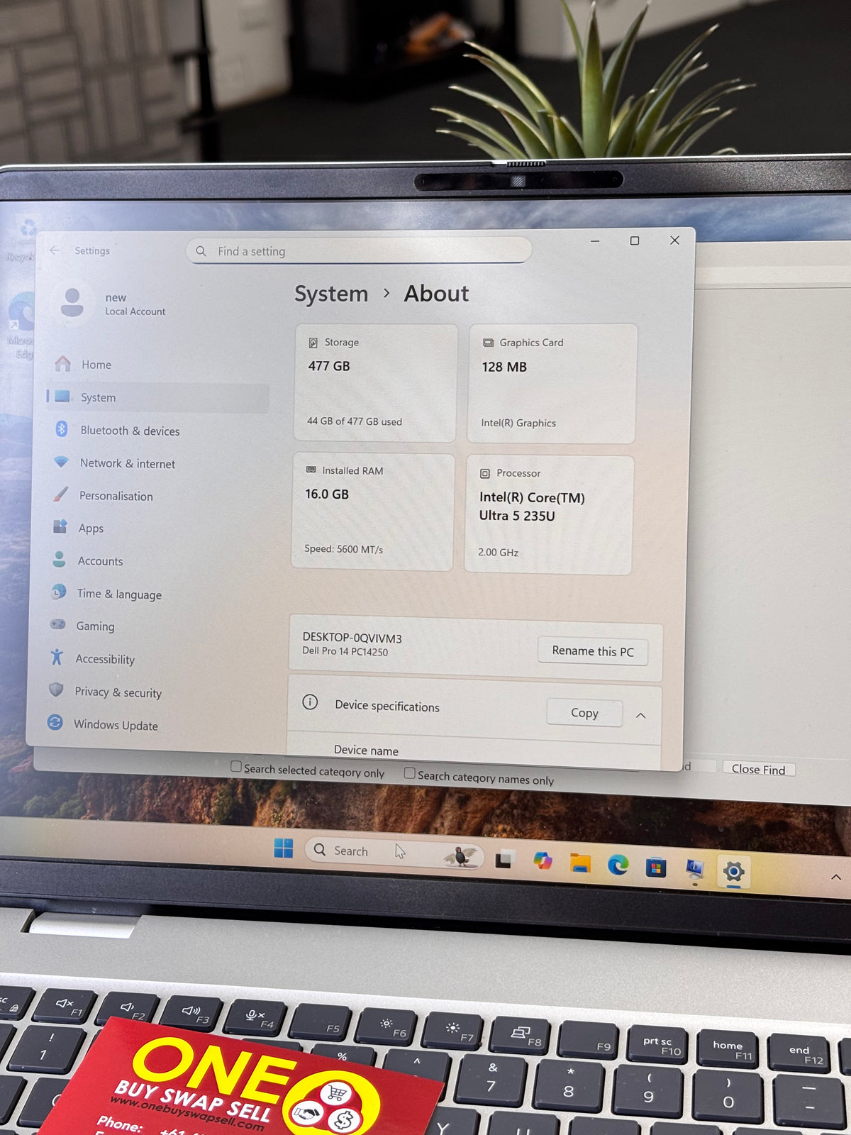 Dell Pro 14 PC14250