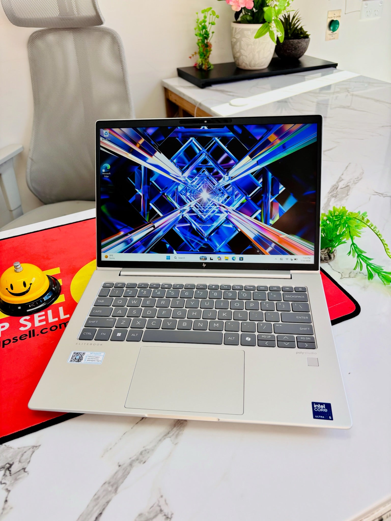 HP EliteBook 640 Gen 11, 14inch, Intel Core Ultra 5 125U DDR5, 16GB/512GB