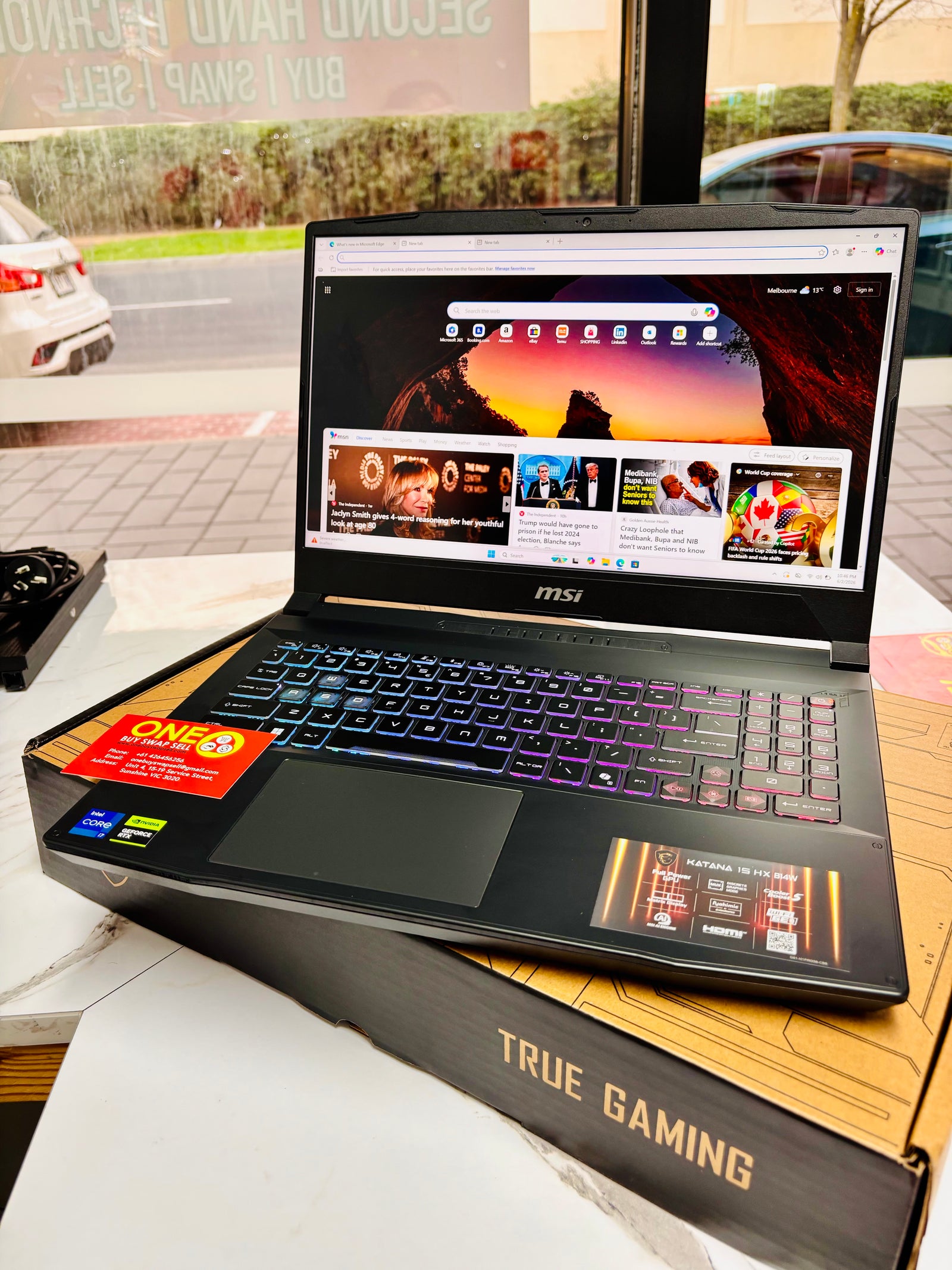 MSI Katana 15 HX