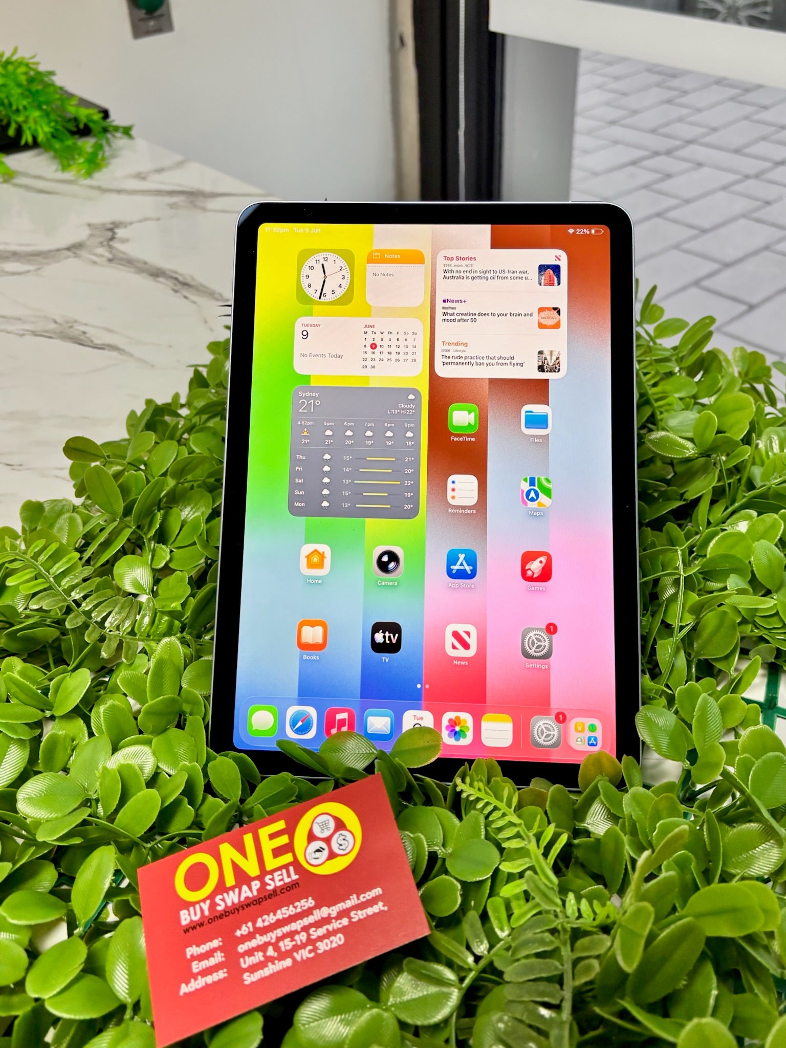 Apple iPad Air (M3, 2025) 11-inch, 128GB, Wi-fi, CB