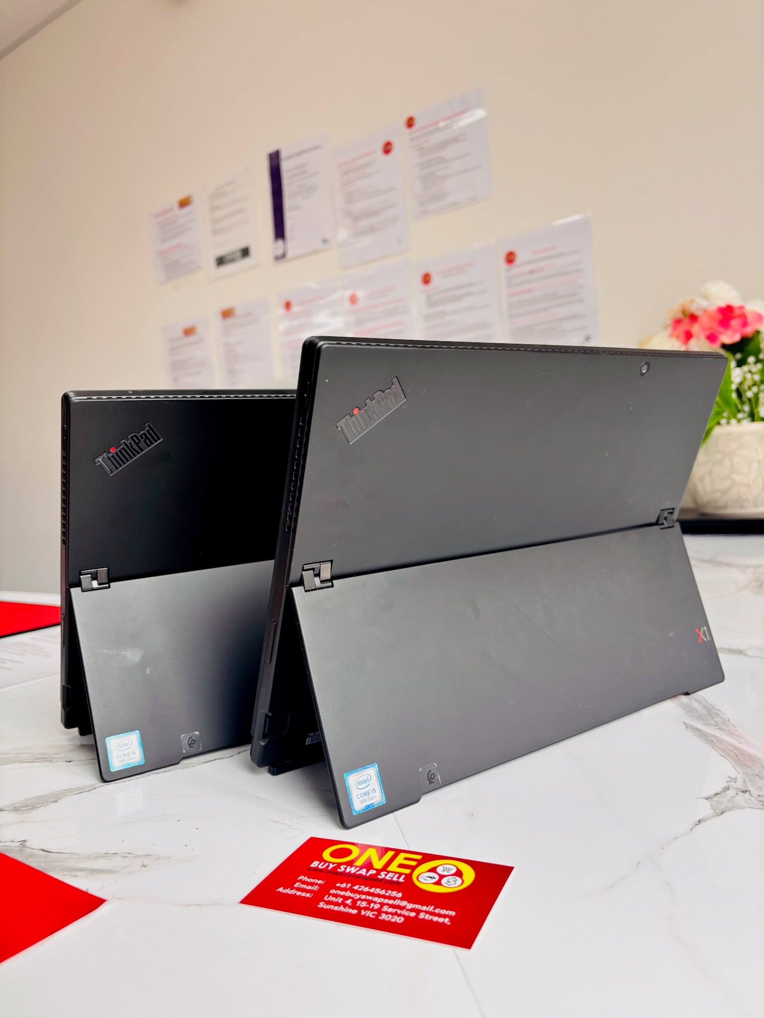 Lenovo ThinkPad X1 Tablet Laptop Gen 3, Intel core i5-8650U 8GB RAM 256GB SSD