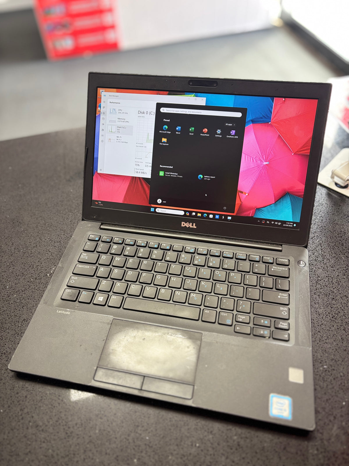 Dell Latitude 7280 Intel core i5-6th Gen 8GB 128GB