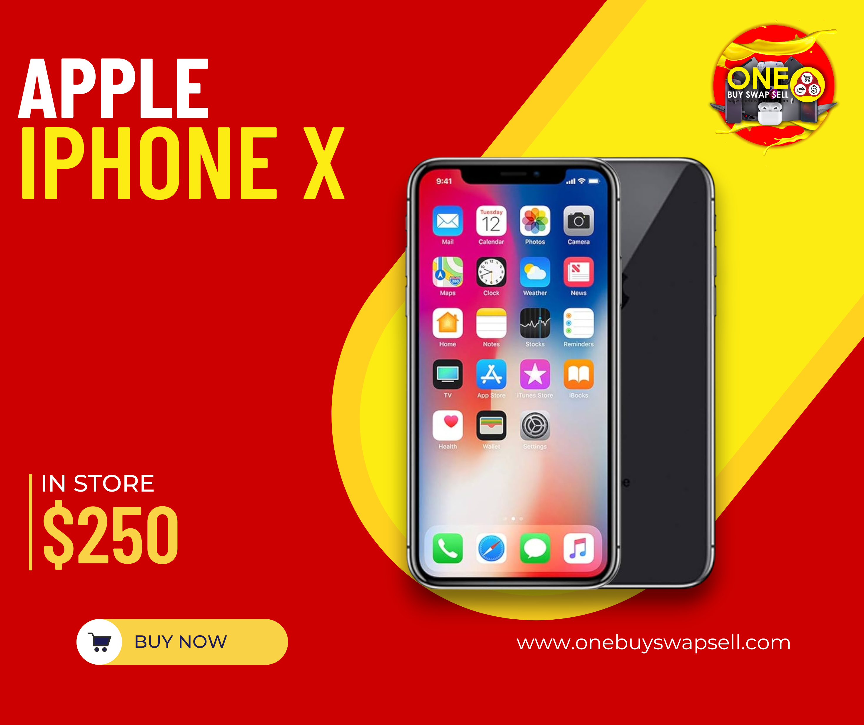 Apple iPhone X | 64GB | STH