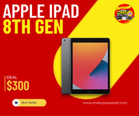 Apple iPad 8th Gen 128GB WiFi Tablet